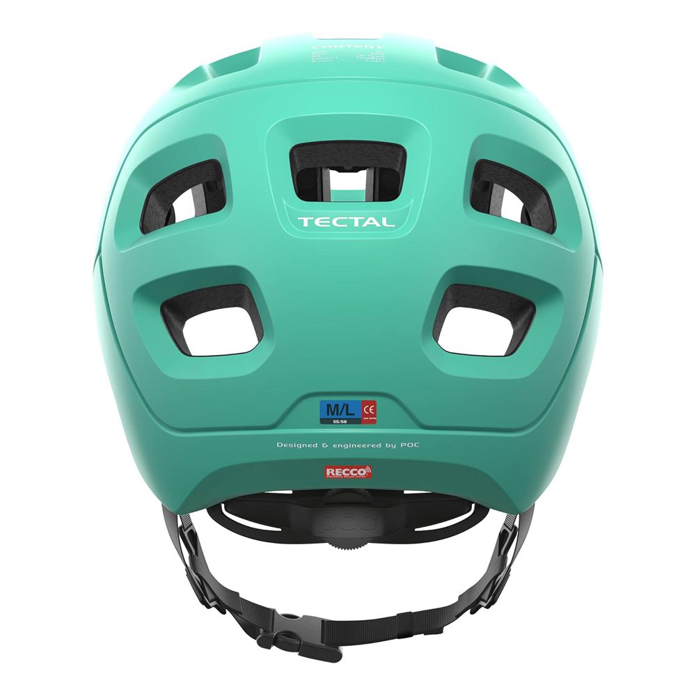 tectal helmet poc back tectal helmet poc back