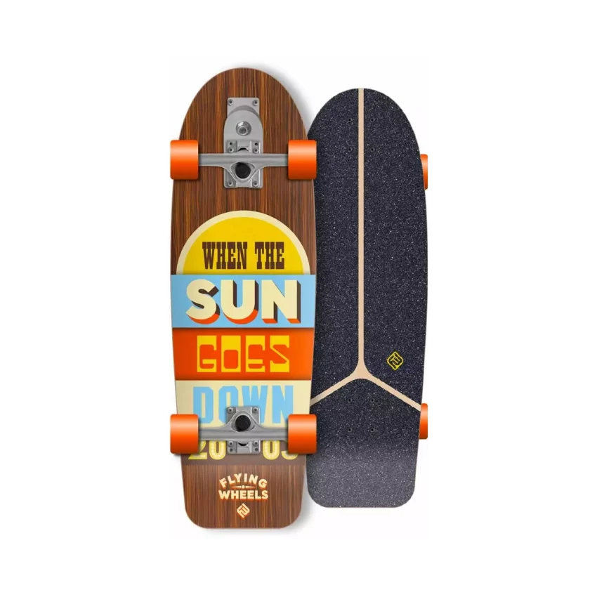 prancha de surfskate flying wheels sundown 30 1 prancha de surfskate flying wheels sundown 30 1