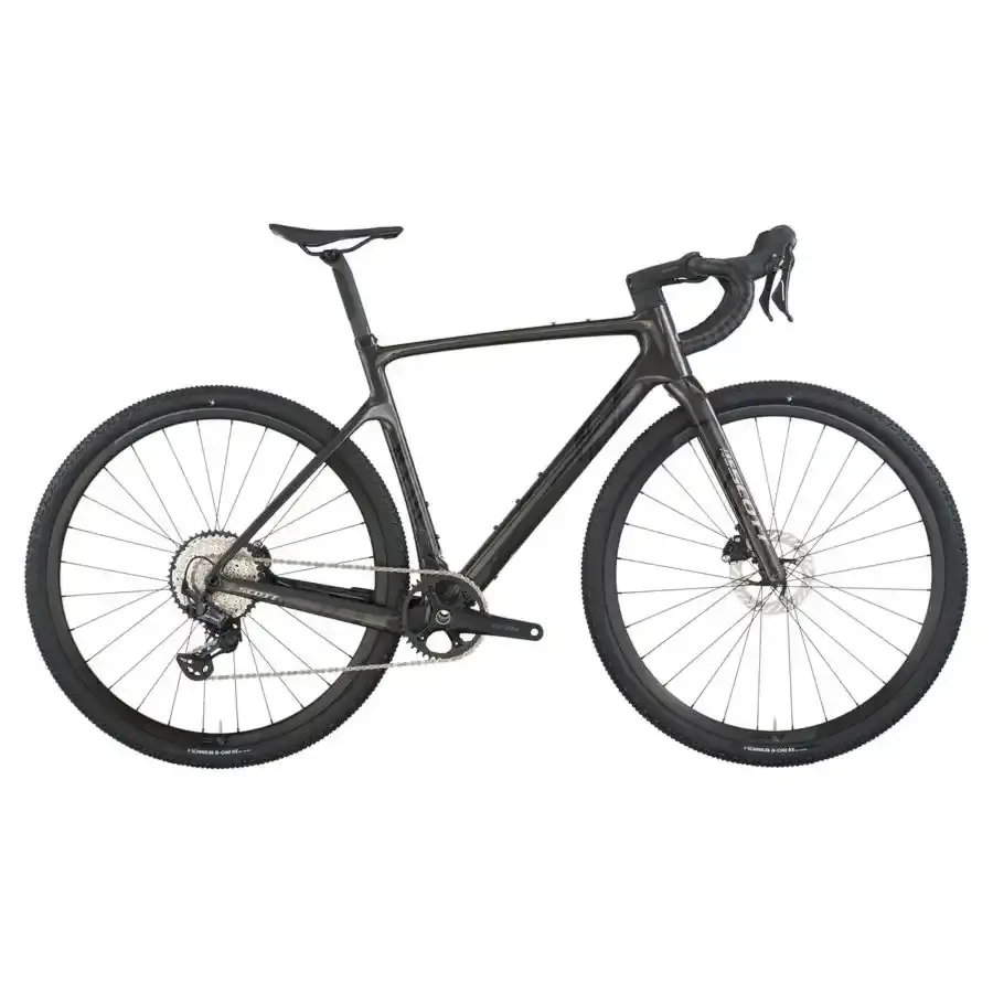 Bicicleta Scott Addict Gravel 30 Carbon Black Bicicleta Scott Addict Gravel 30 Carbon Black